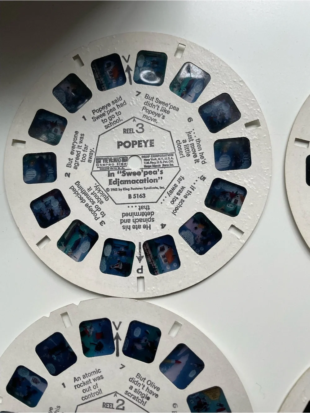Vintage View Master Reels (Set of 9)